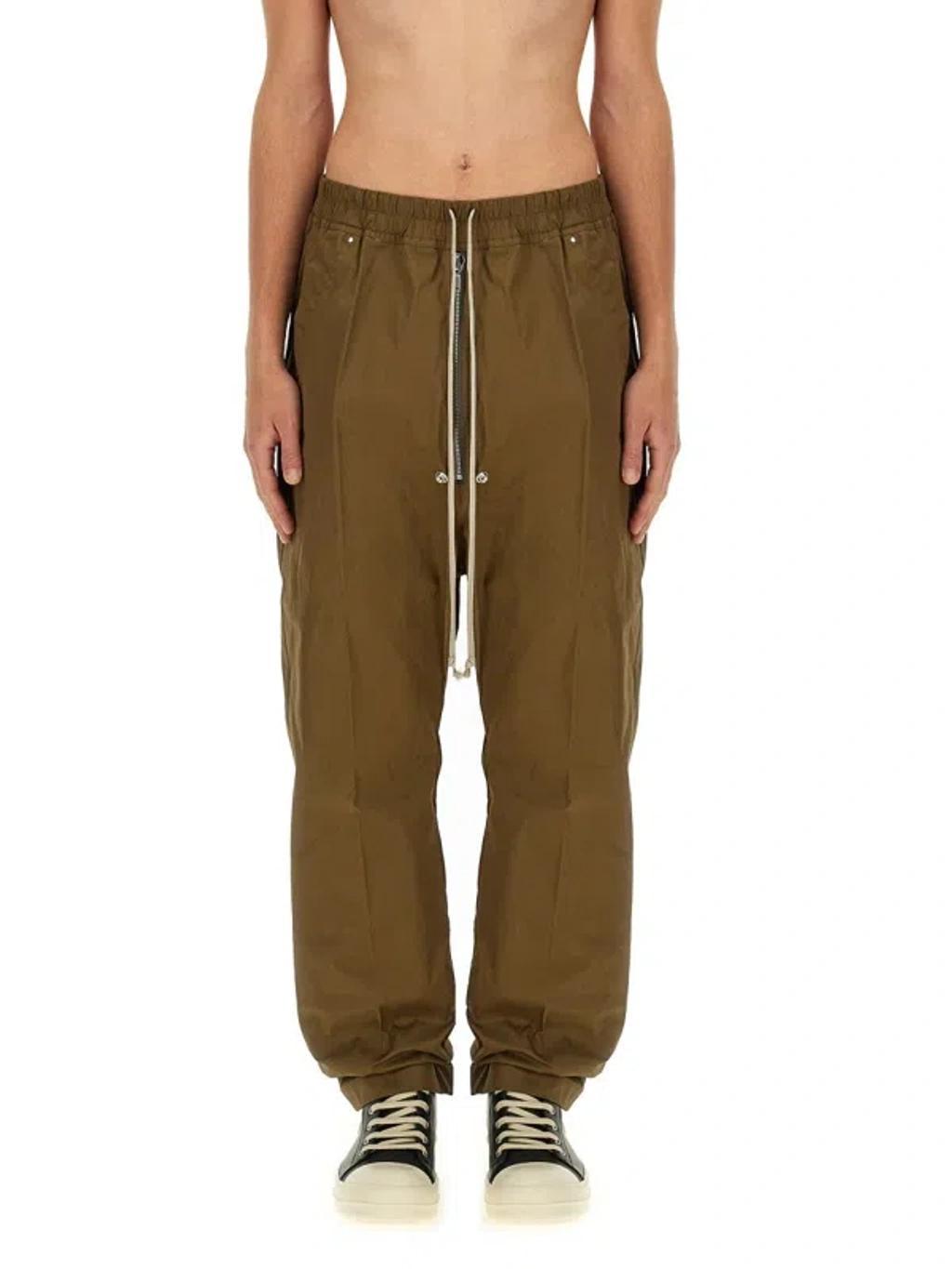 RICK OWENS Pant Bela In Brown Product Image