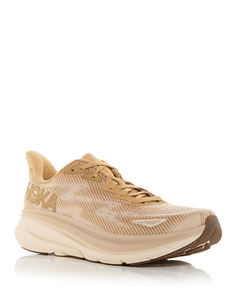 Hoka Mens Clifton 9 Running Sneakers in Ice Water Product Image