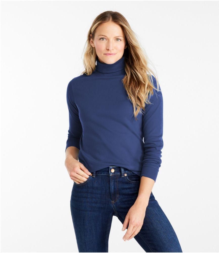 
                            Women's L.L.Bean Interlock Turtleneck, Long-Sleeve
                         Product Image