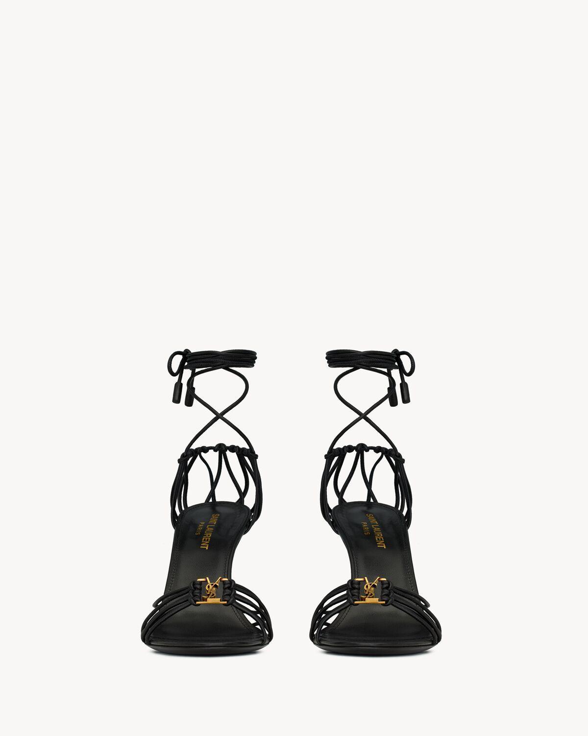 babylone sandals in smooth leather Product Image