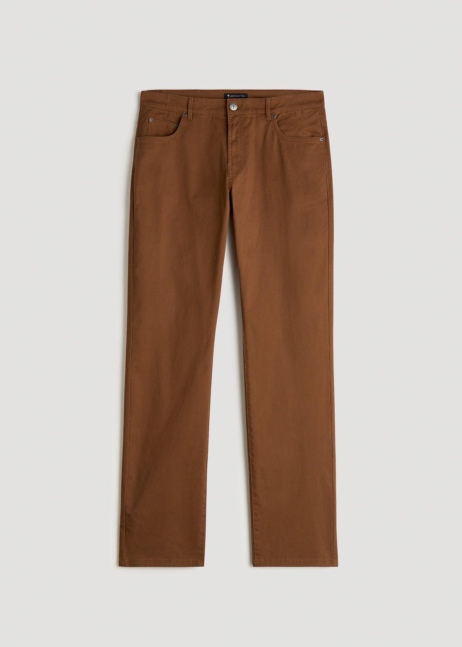 J1 STRAIGHT Leg Five-Pocket Pants for Tall Men in Nutshell Product Image