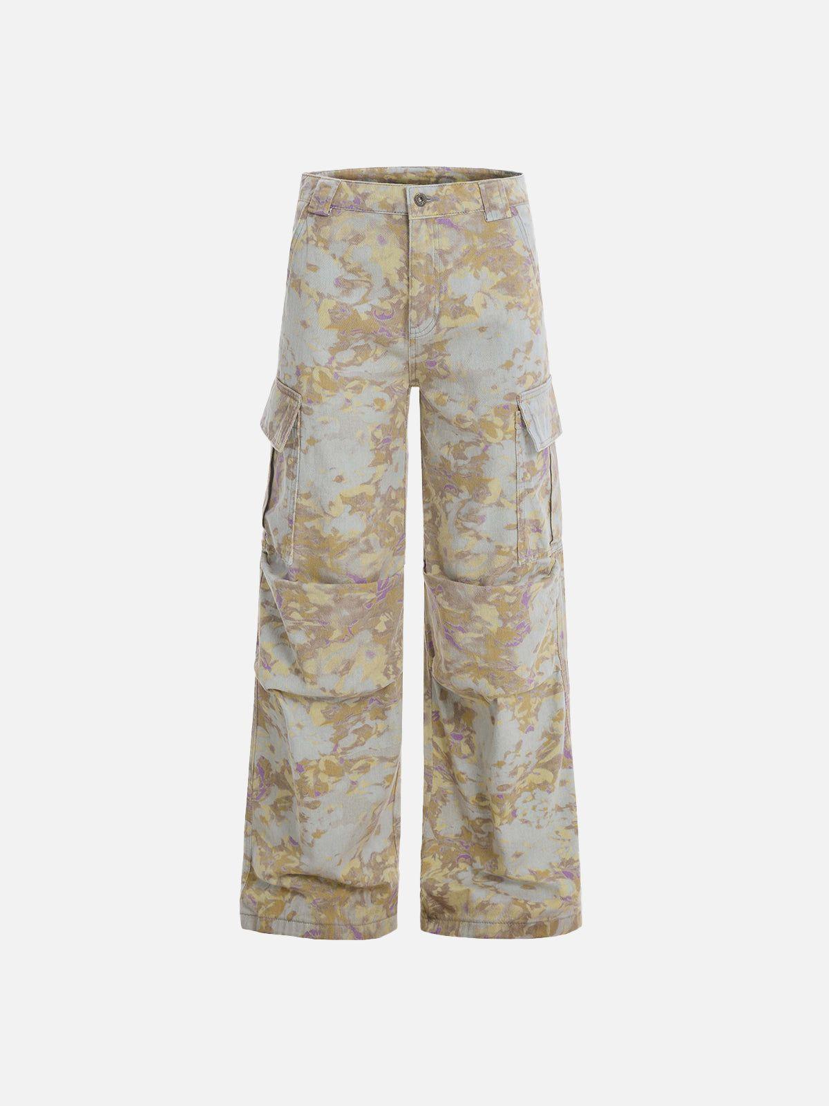 Aelfric Eden Multi Pocket Camouflage Cargo Pants Product Image