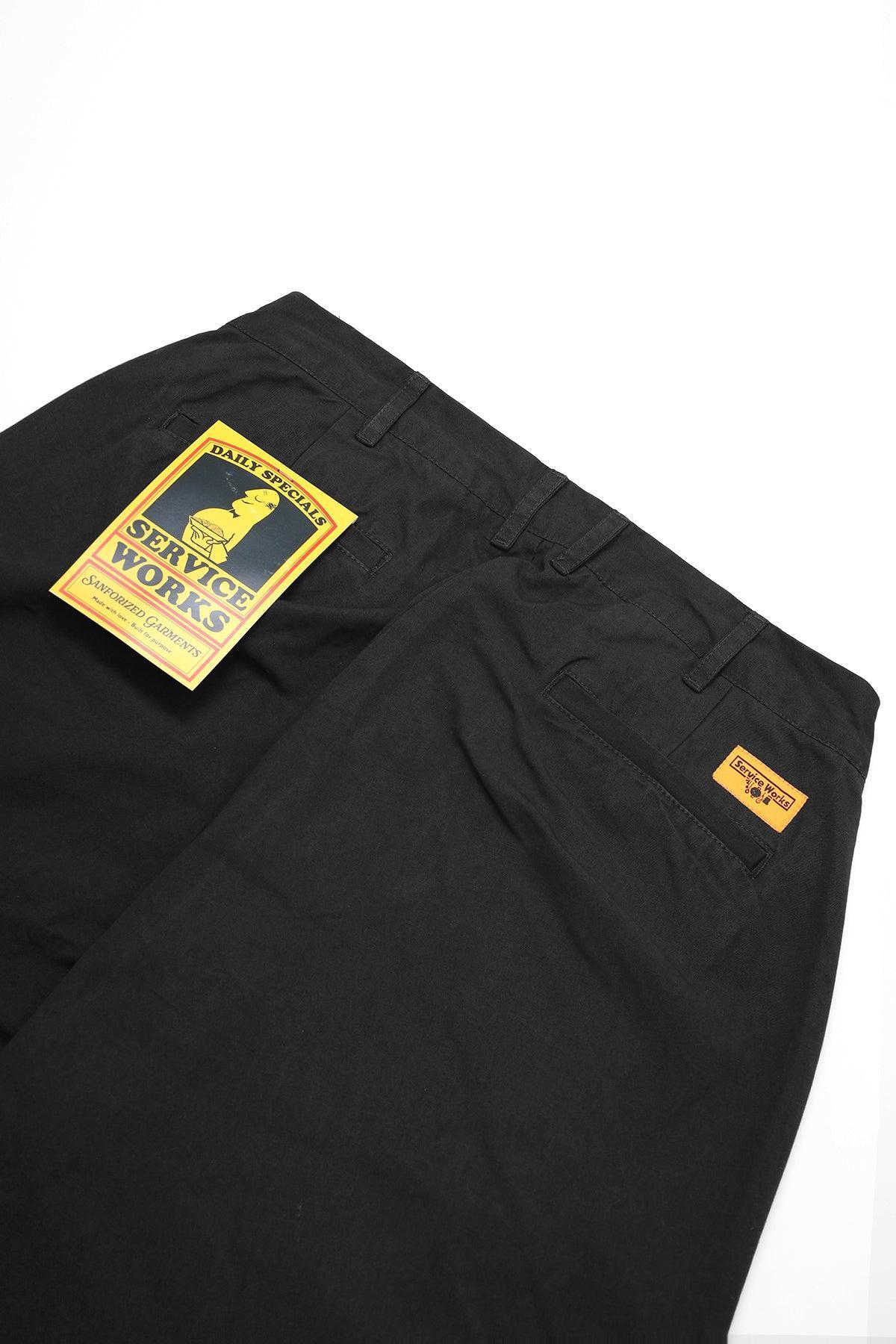 Service Works - Twill Part Timer Pant - Black Product Image