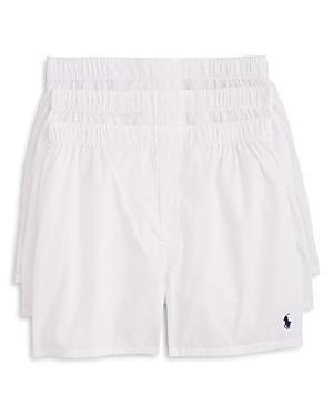 Polo Ralph Lauren Classic Fit Woven Boxers, Pack of 3 Product Image
