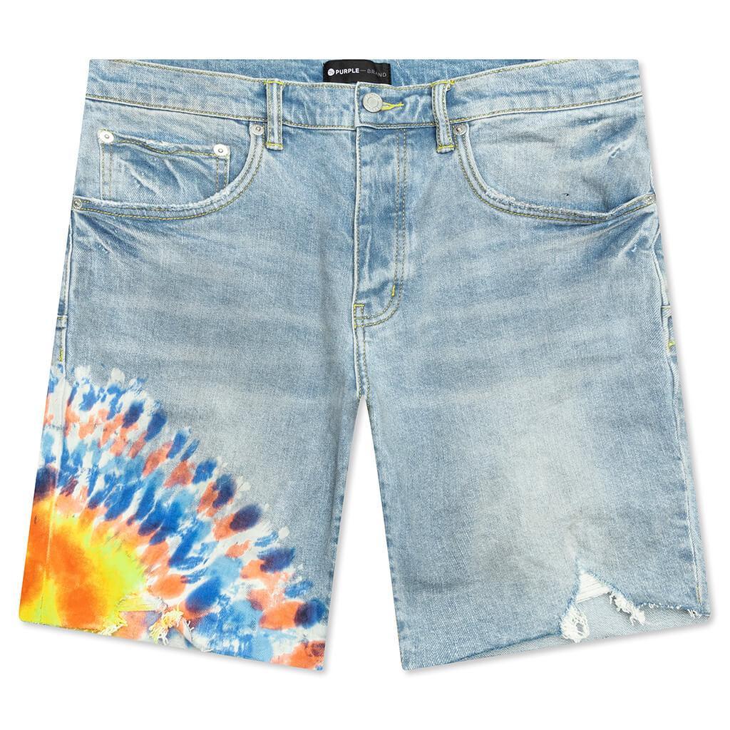 P020 - Multicolor Tie Dye Indigo Male Product Image