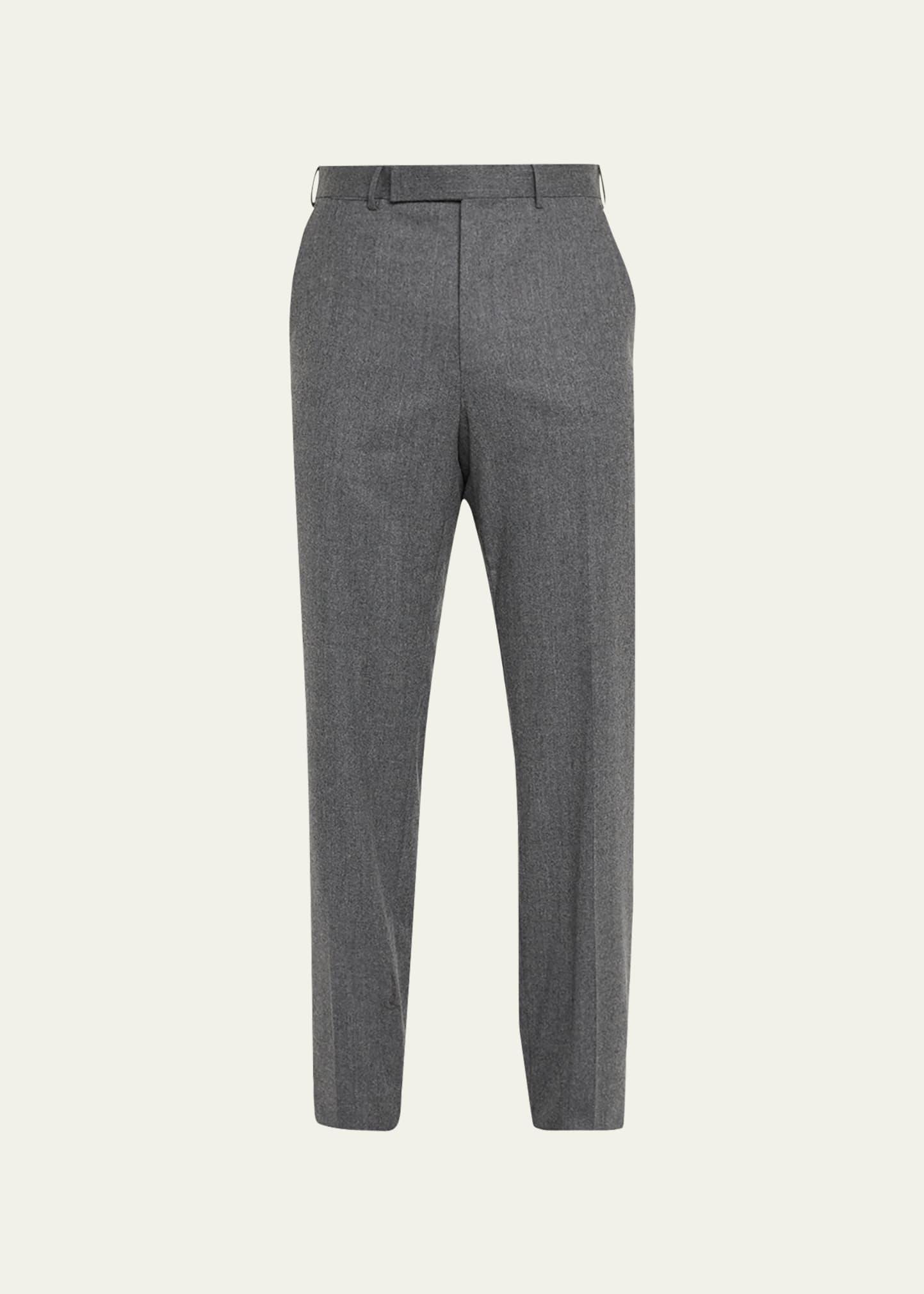 Mens Wool Flannel Pants Product Image