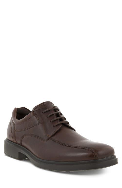 ECCO Mens Helsinki 2.0 Leather Bike Toe Tie Oxfords Product Image