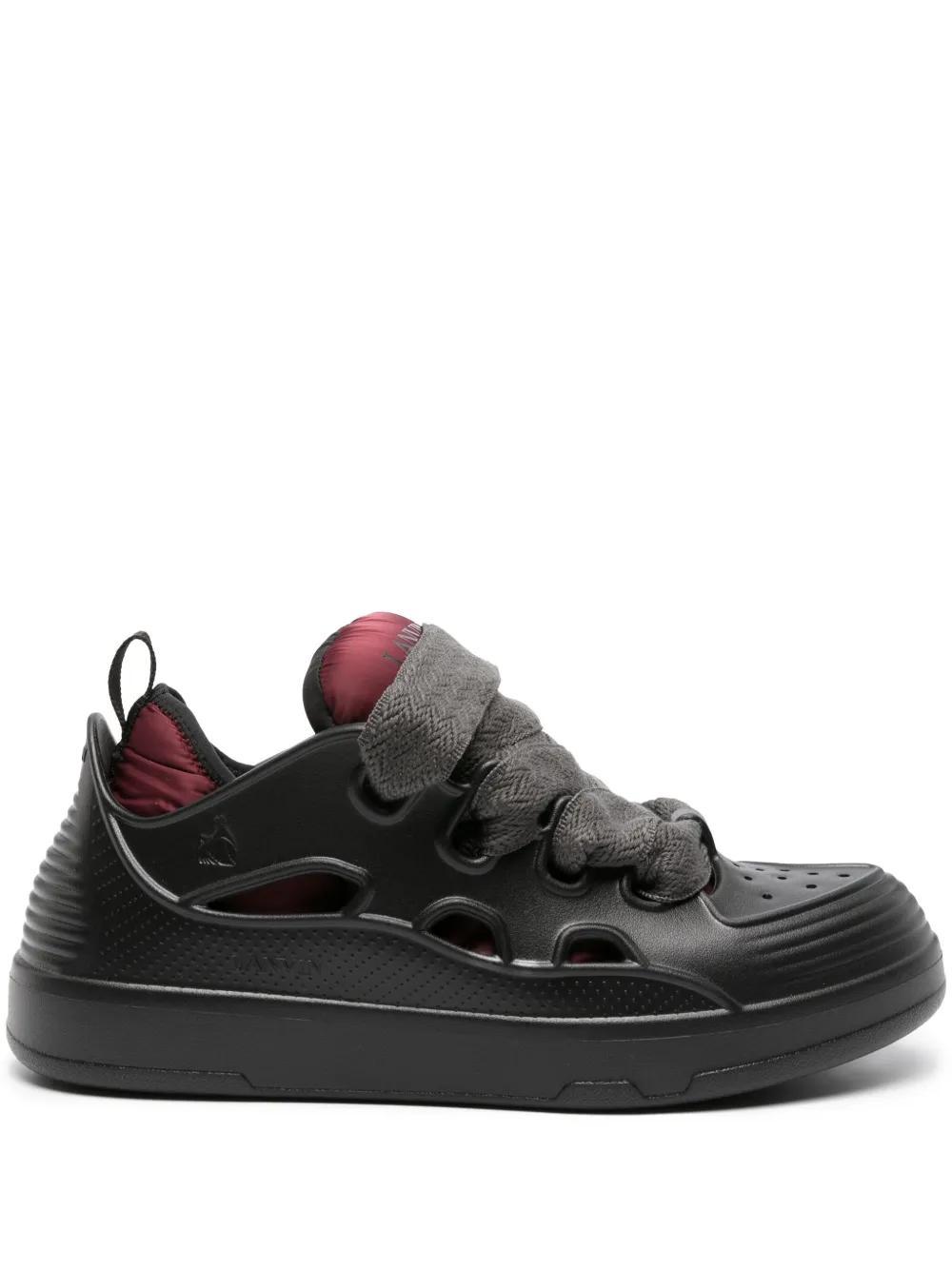 Curb removable-insole sneakers Product Image
