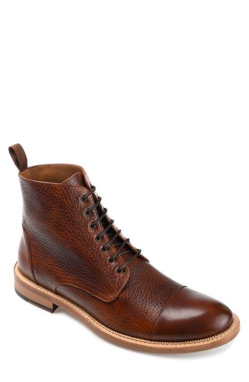Taft Mens Rome Leather Lace Up Dress Boots Product Image