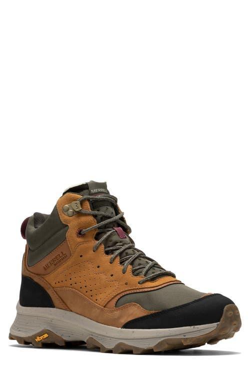 Merrell Mens Speed Solo Mid Waterproof Suede Boots Product Image
