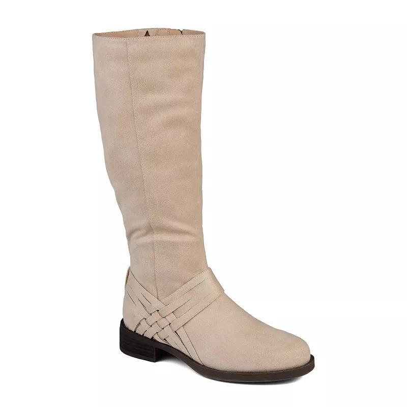 Journee Meg Womens Tall Boots Grey Product Image