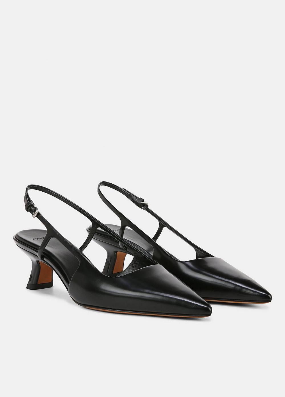 Womens Bianca Suede Slingback Heel Vince Product Image