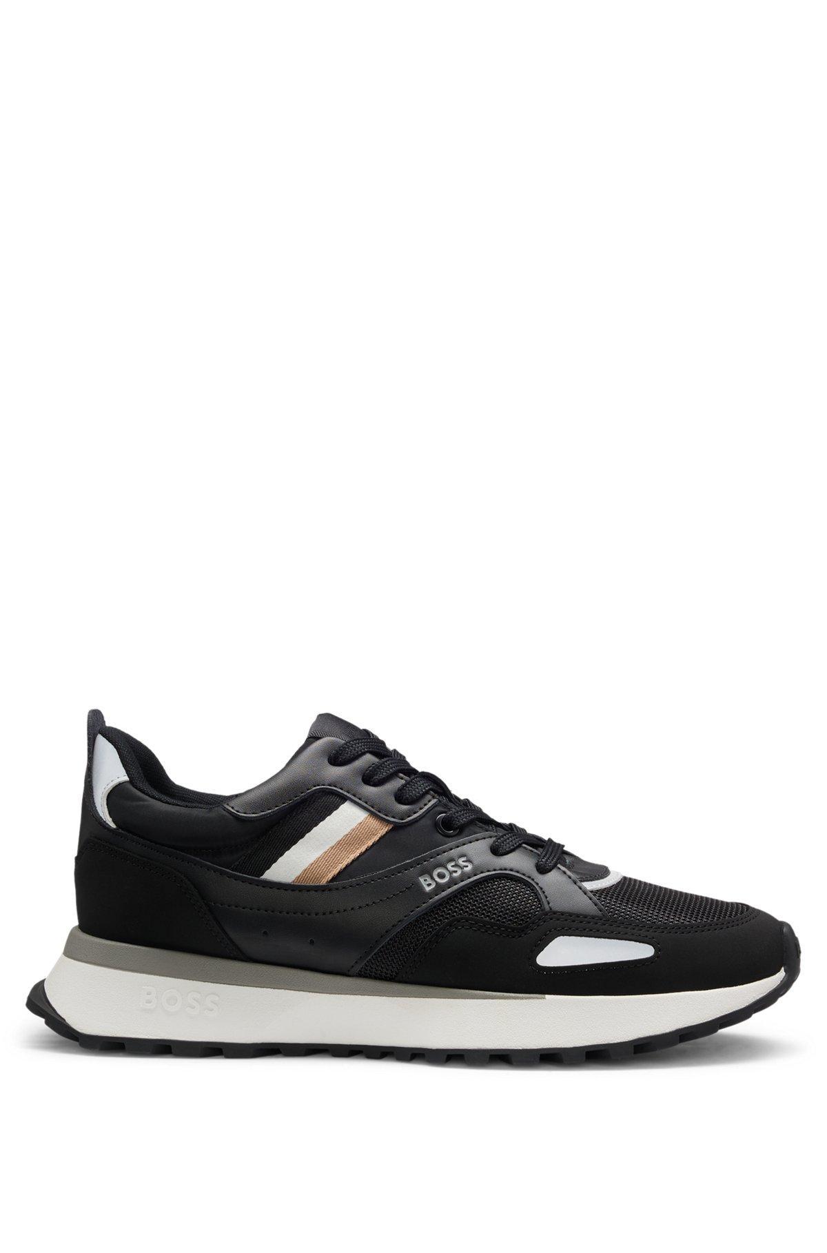Running-style hybrid sneakers with EVA and rubber sole Product Image