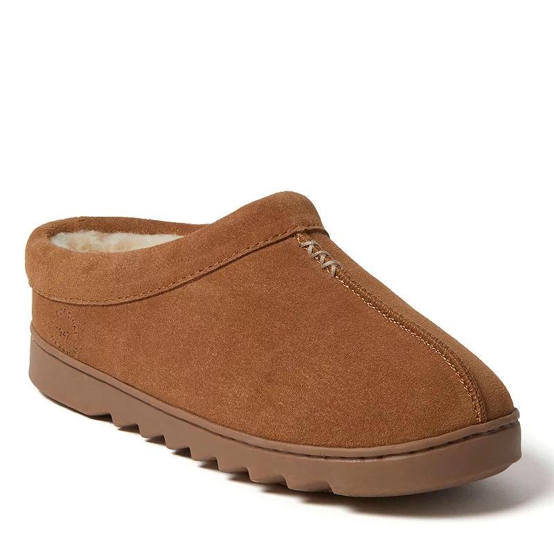 Dearfoams Doreen Womens Suede Clog Slippers Product Image