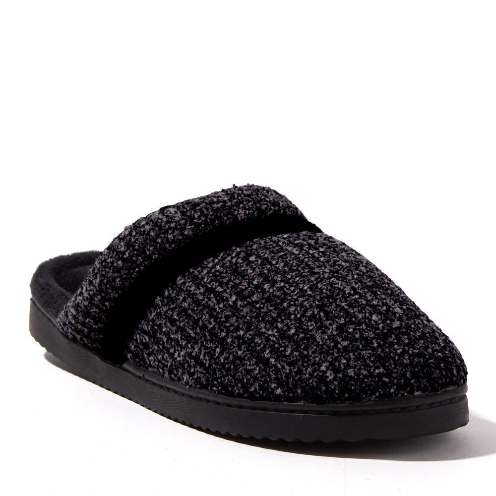 Dearfoams Serena Marled Chenille Womens Scuff Slippers Product Image