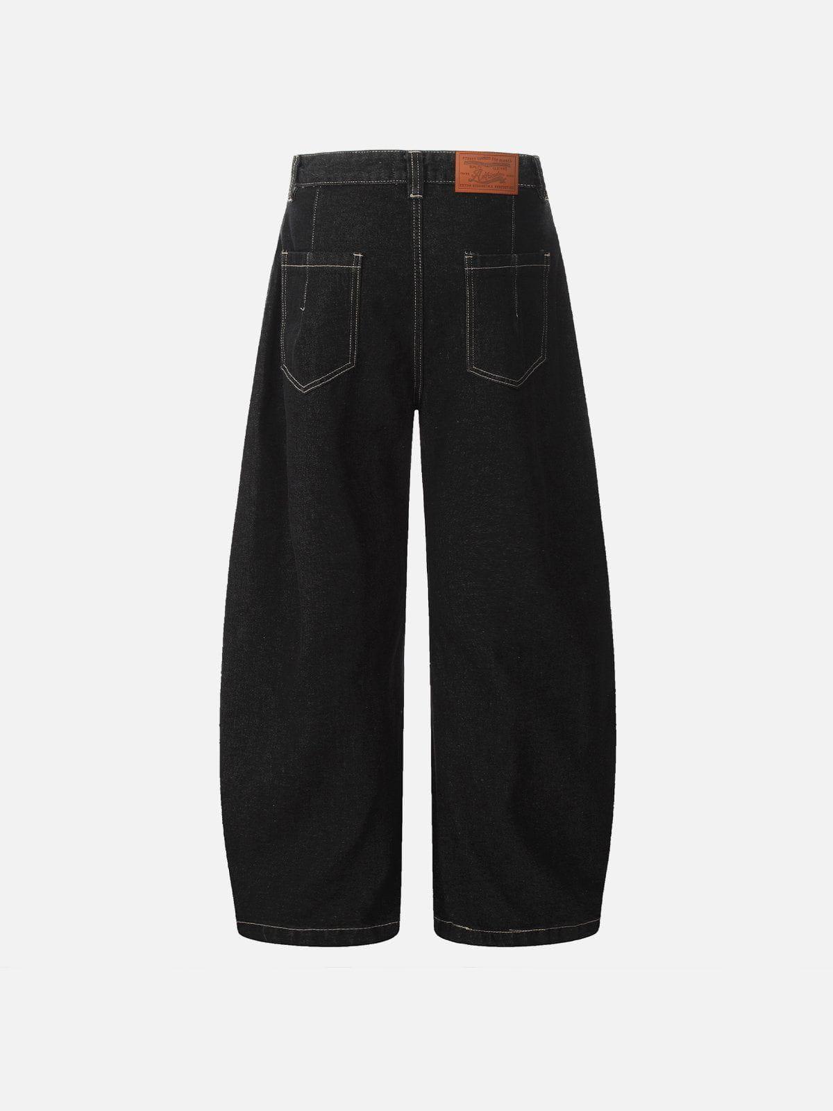 Aelfric Eden Line Embroidery Super Baggy Jeans Product Image