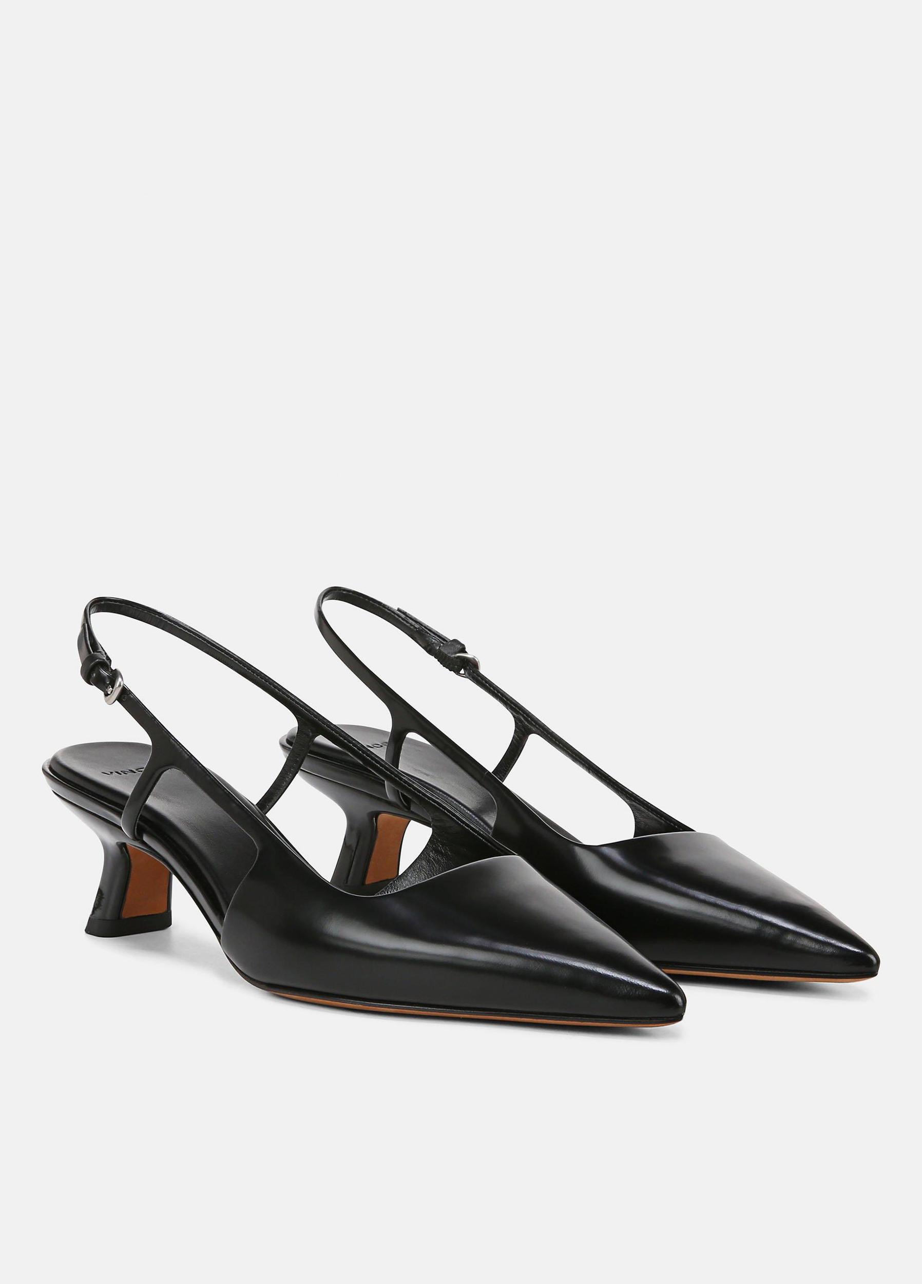 Womens Bianca Suede Slingback Heel Vince Product Image