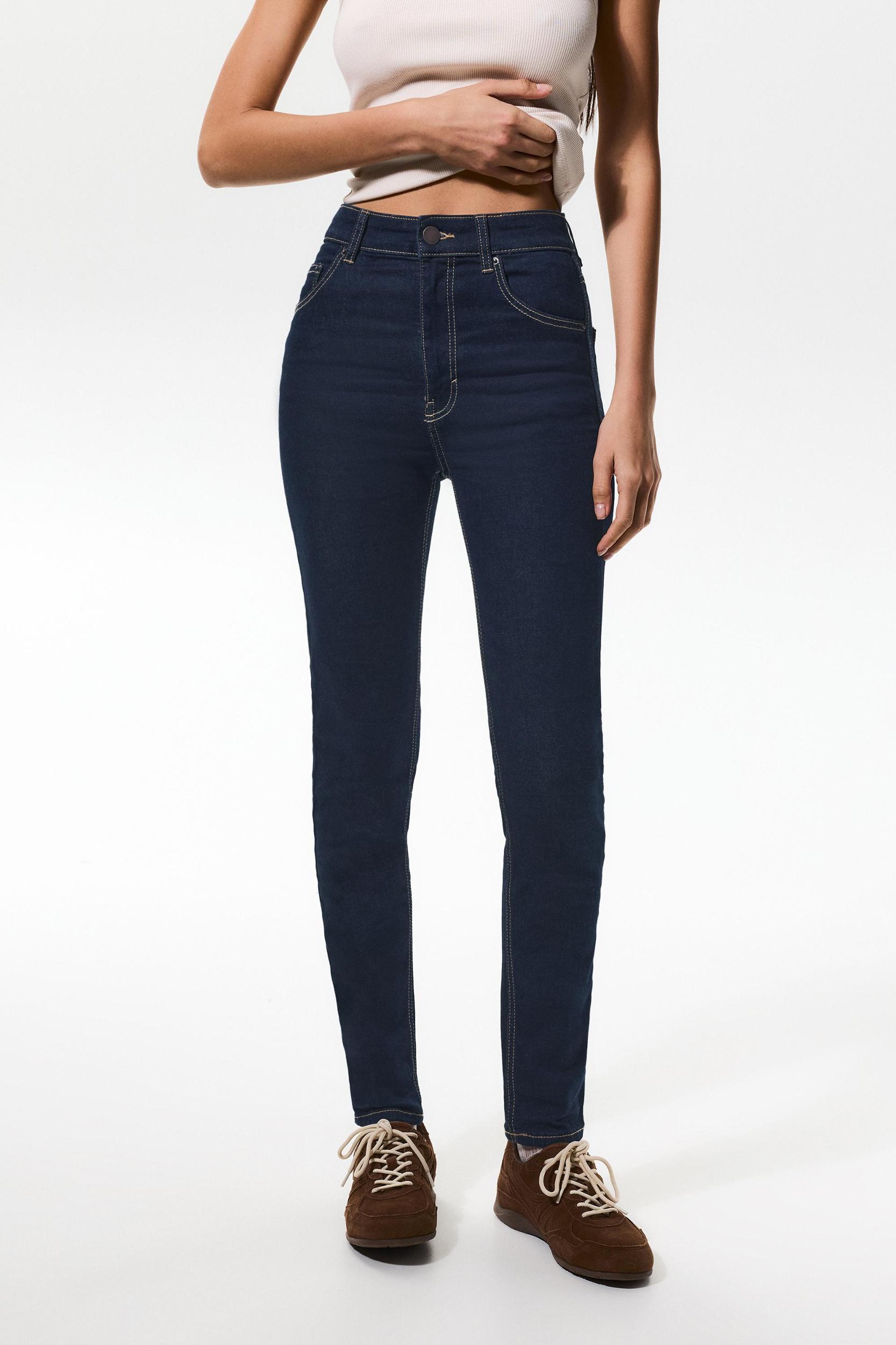 High-rise skinny jeans Product Image