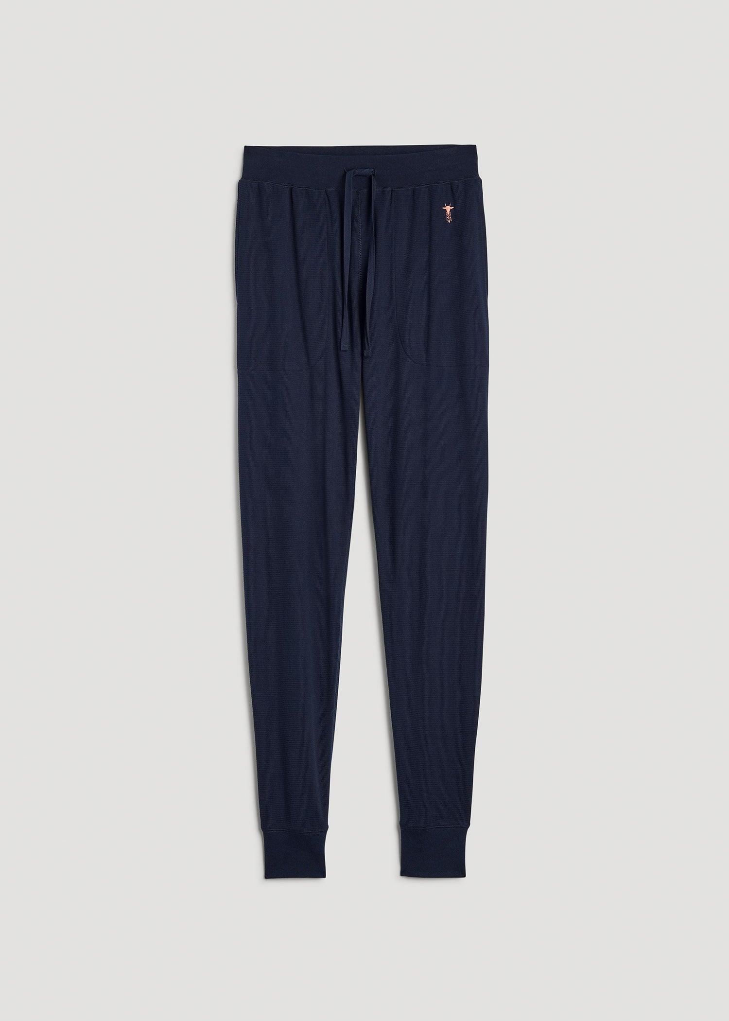 Waffle-Knit Lounge Jogger for Tall Men in Patriot Blue Product Image
