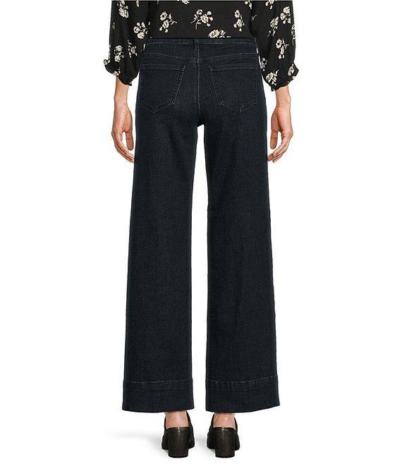 NYDJ Teresa Wide Leg Deep Hemline Lift Tuck® Ankle Jean Product Image