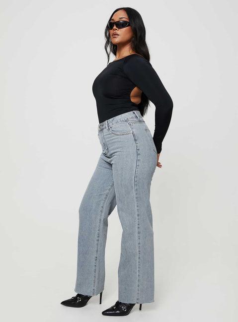 Kalinda Denim Jeans Product Image