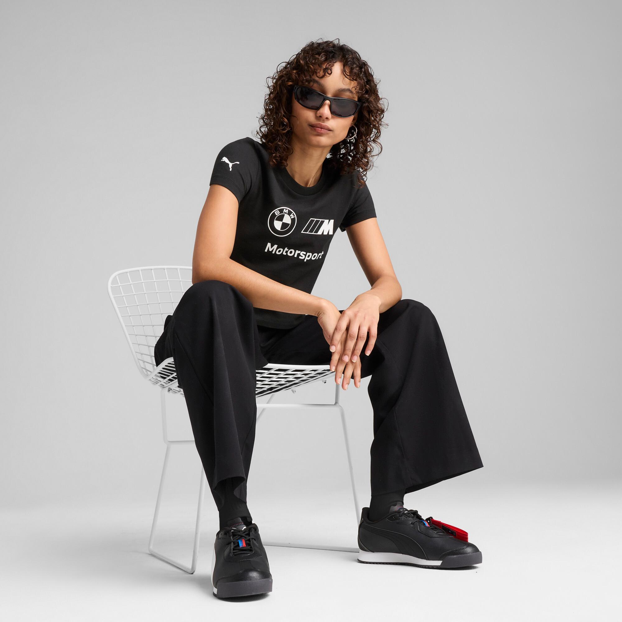 PUMA BMW M Motorsport Women's Graphic Baby T-Shirt Product Image
