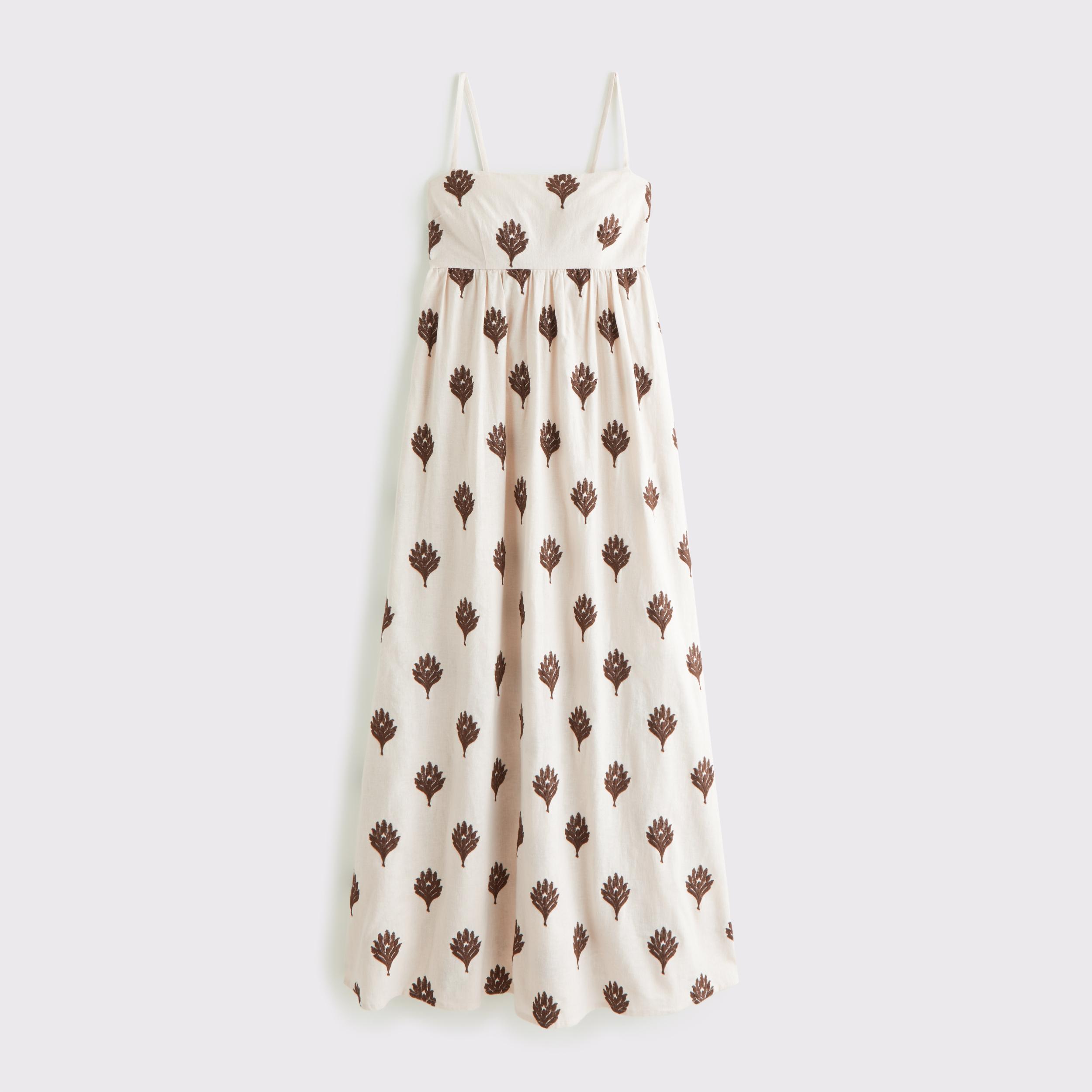 Tie-Back Babydoll Maxi Dress Product Image