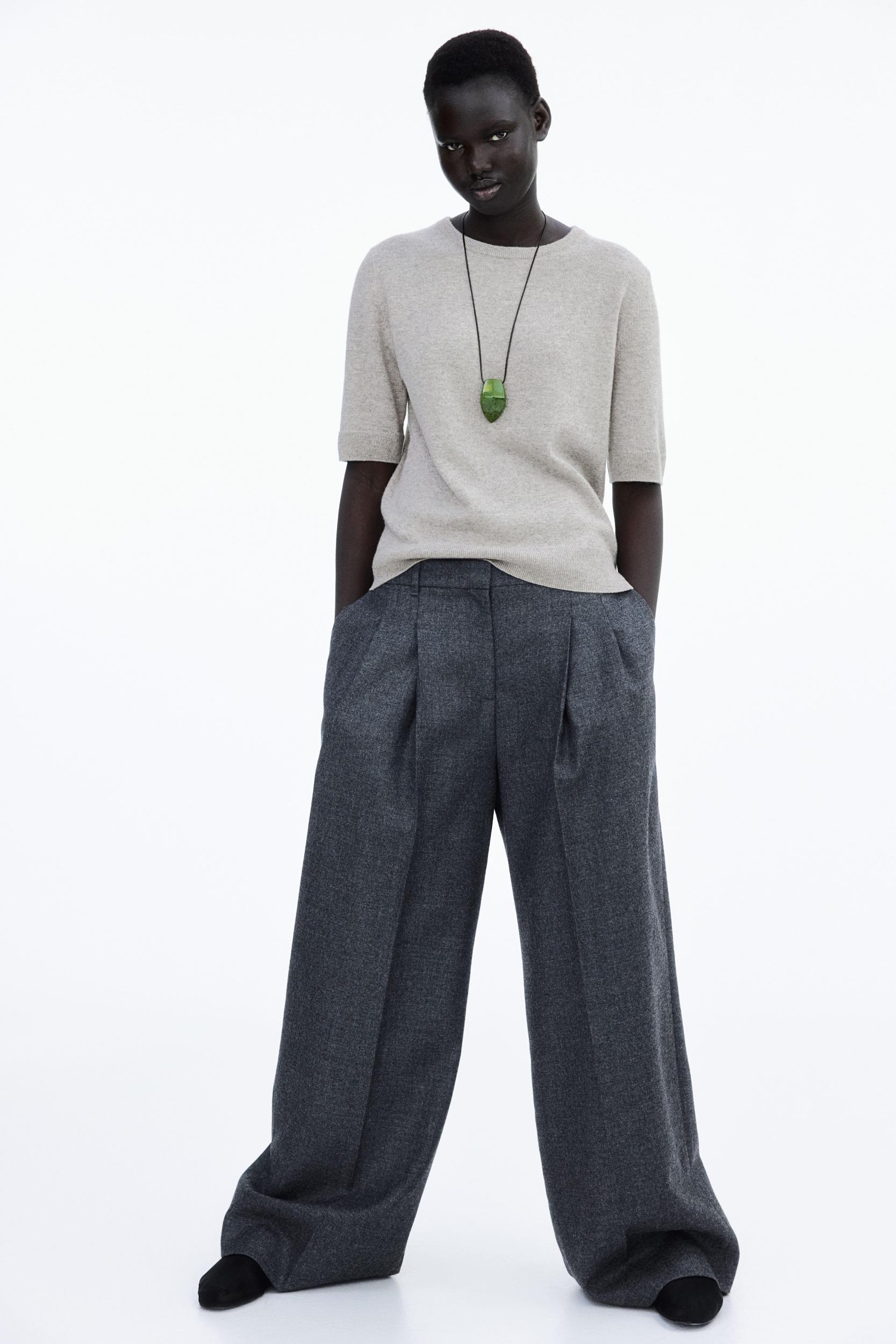 Fine-Knit Cashmere Top Product Image
