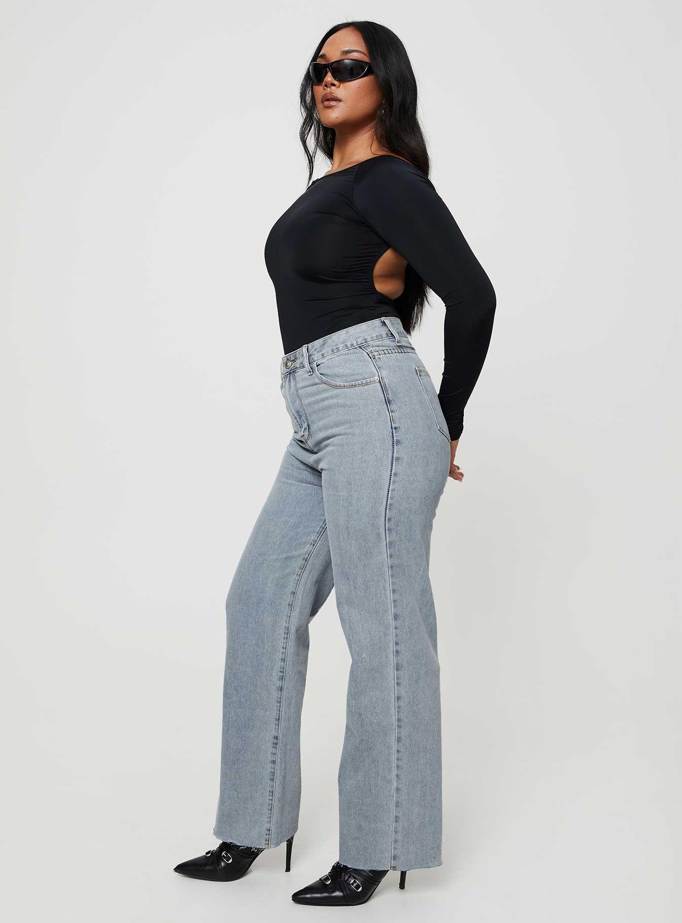 Kalinda Denim Jeans Product Image