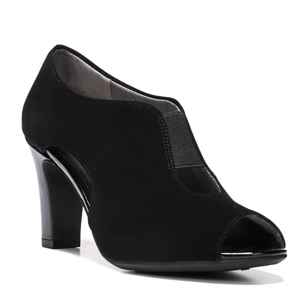 LifeStride Carla Women's High Heels, Size: 8.5 Wide, Black Fabric Product Image