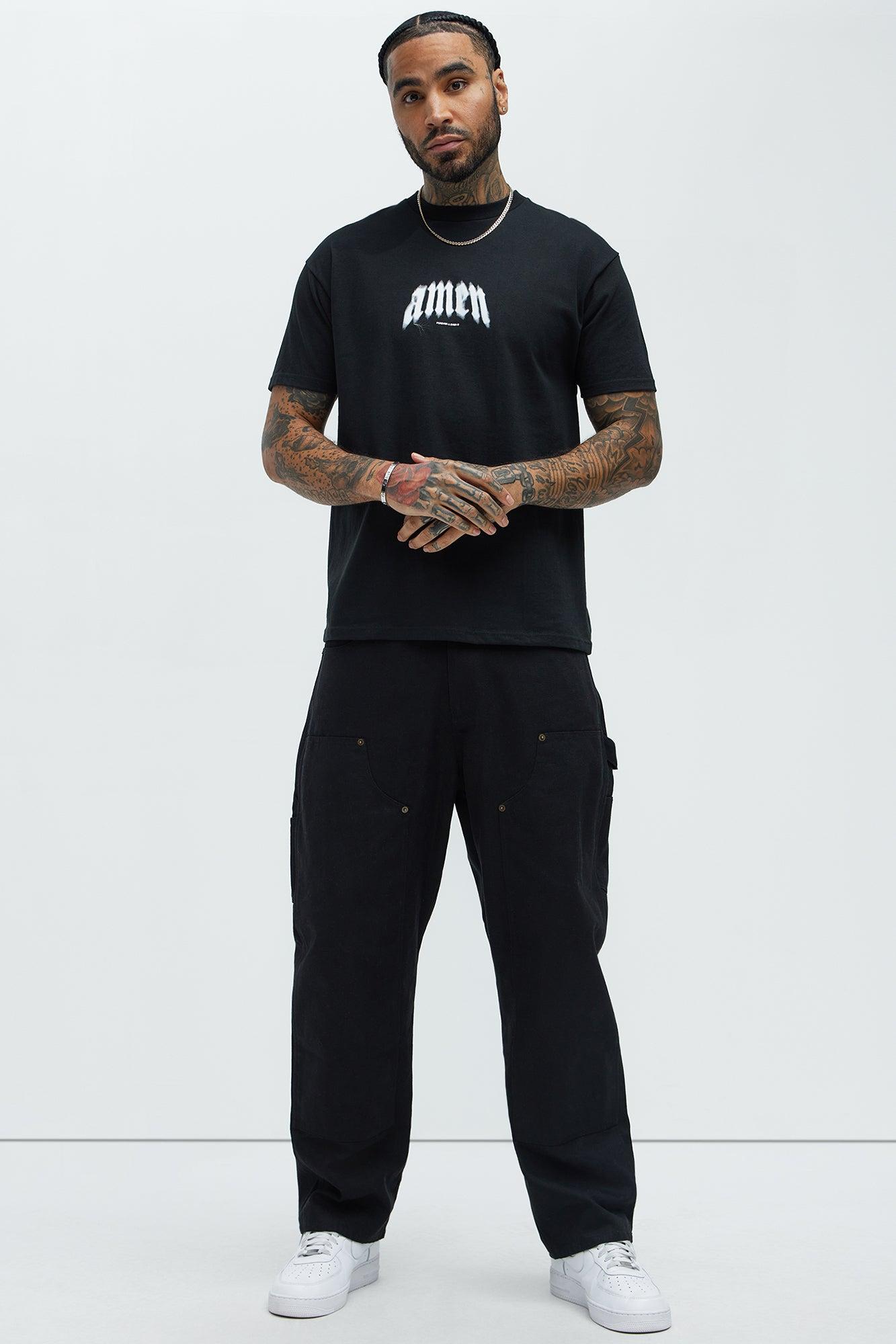 Amen Forever Short Sleeve Tee - Black Product Image