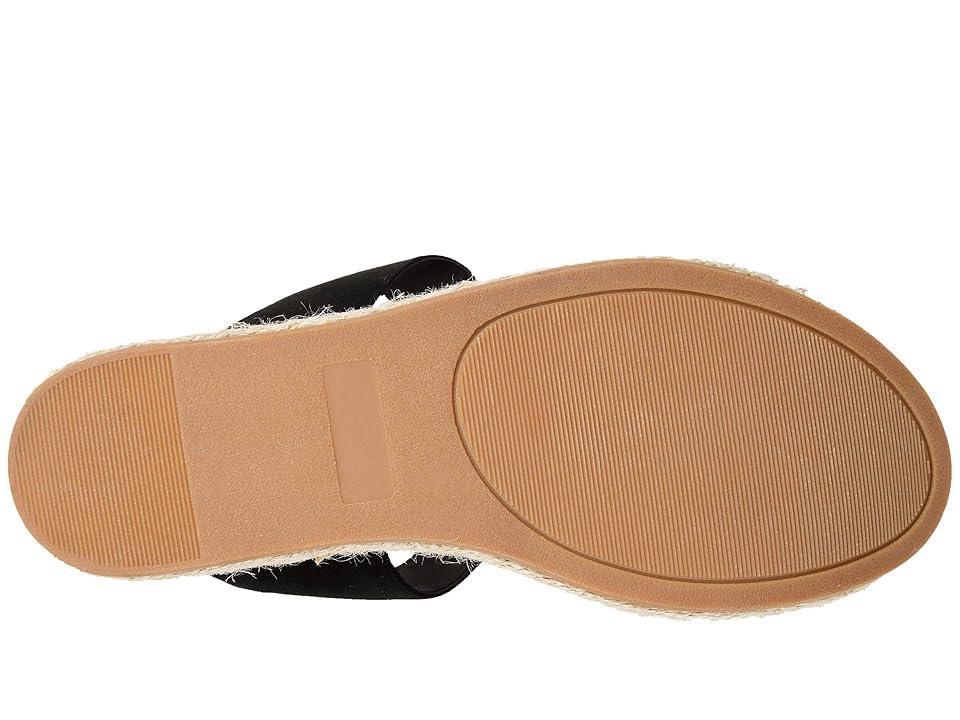 Journee Alissa Womens Wedge Sandals Blue Product Image