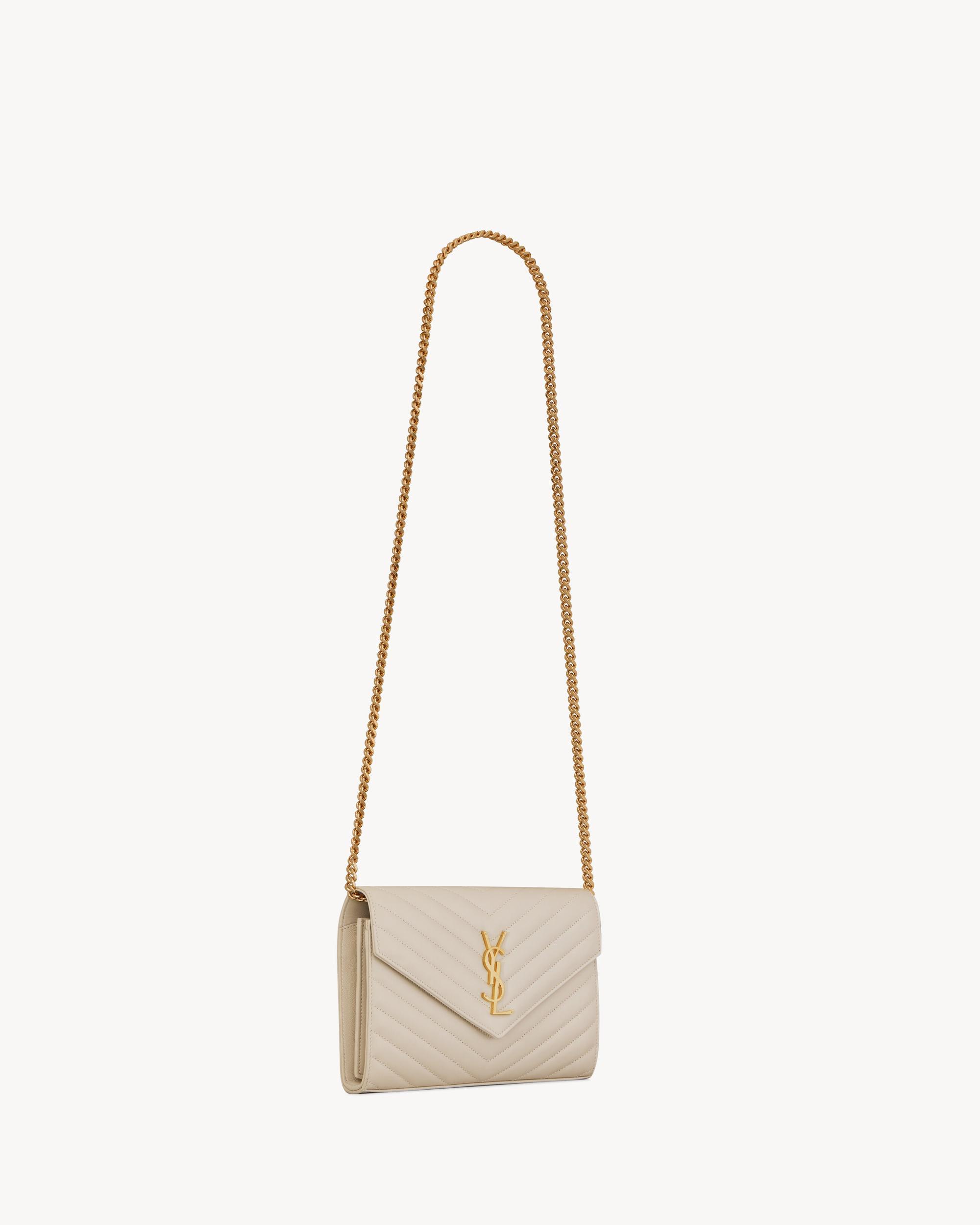 CASSANDRE ENVELOPE CHAIN WALLET IN LAMBSKIN Product Image