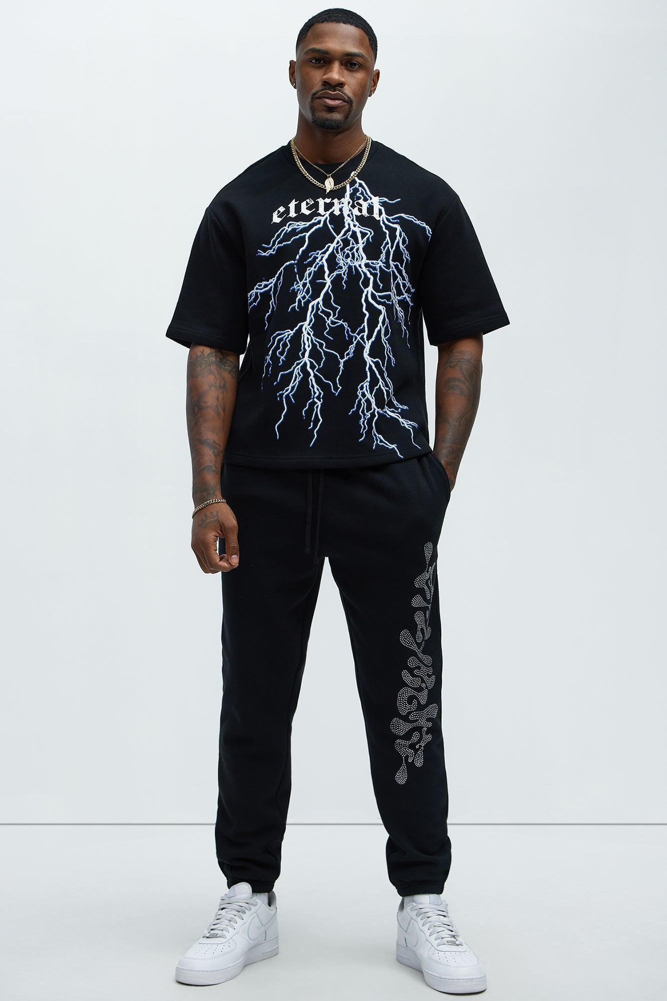 Tyson Fly High Oversized Jogger - Black Product Image
