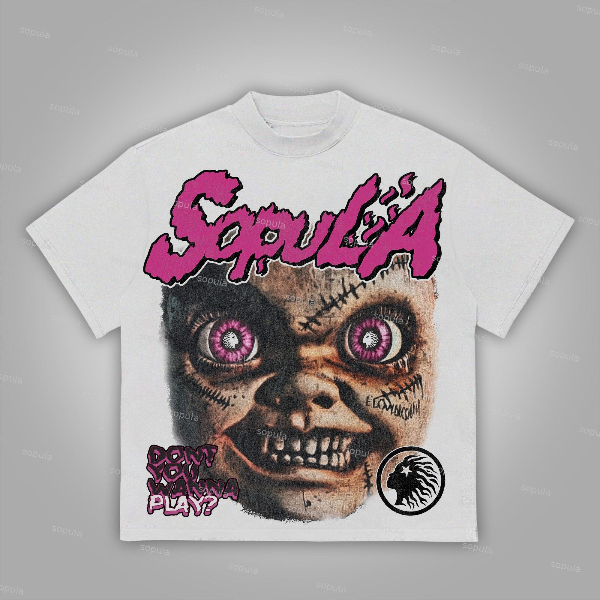 Sopula Studio Don‘t You Wanna Play Cotton T-Shirt Product Image