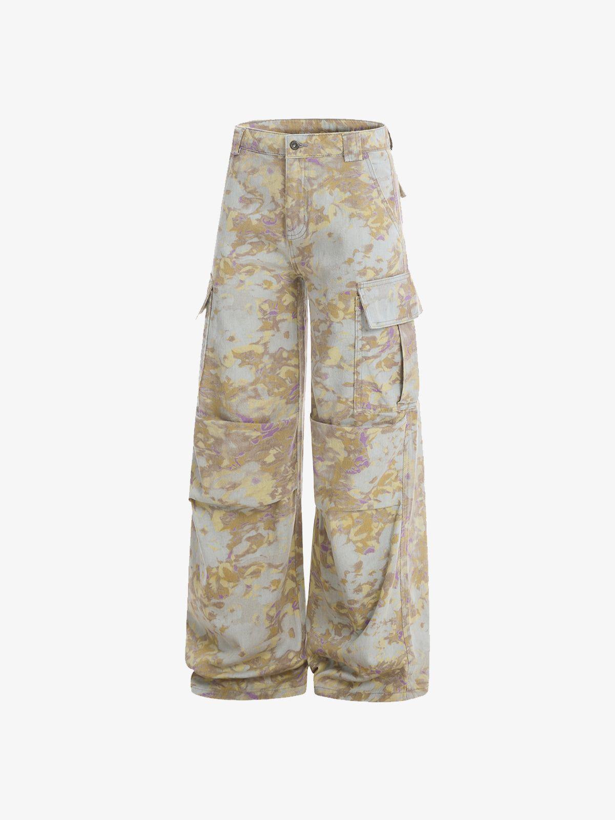Aelfric Eden Multi Pocket Camouflage Cargo Pants Product Image