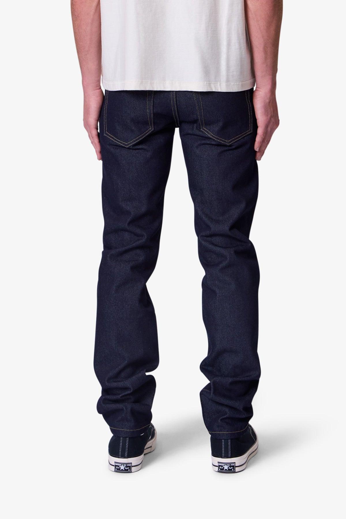 Raw Slim Denim - Rinsed Indigo Product Image