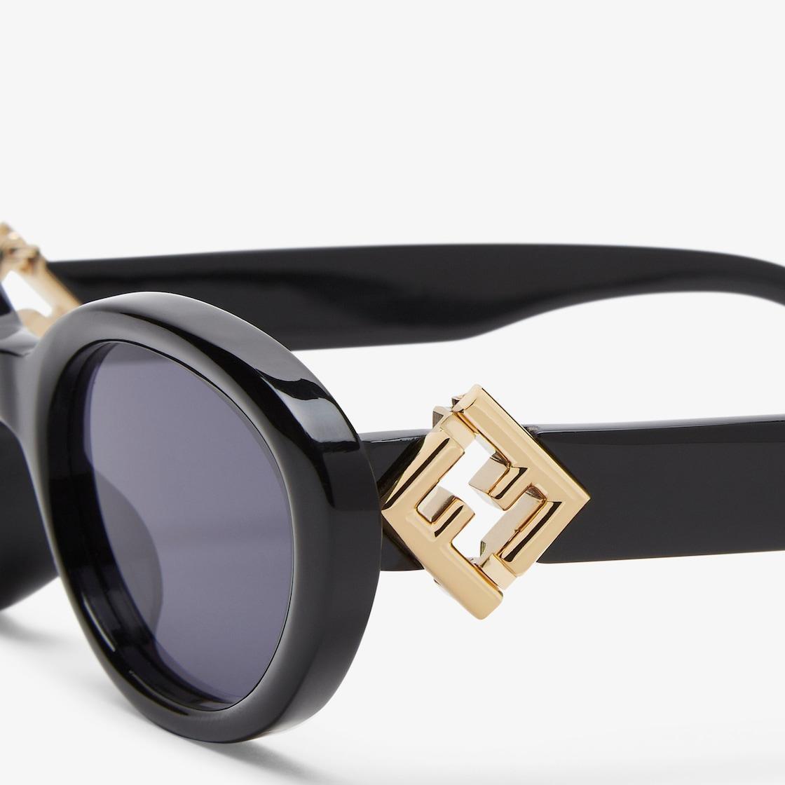 FF DiamondsBlack acetate sunglasses Product Image