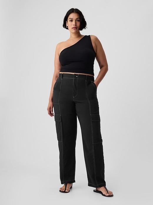 Mid Rise Cargo Pants Product Image