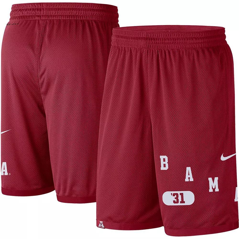 Men's Nike Crimson Alabama Crimson Tide Wordmark Performance Shorts, Size: Small, Red Product Image