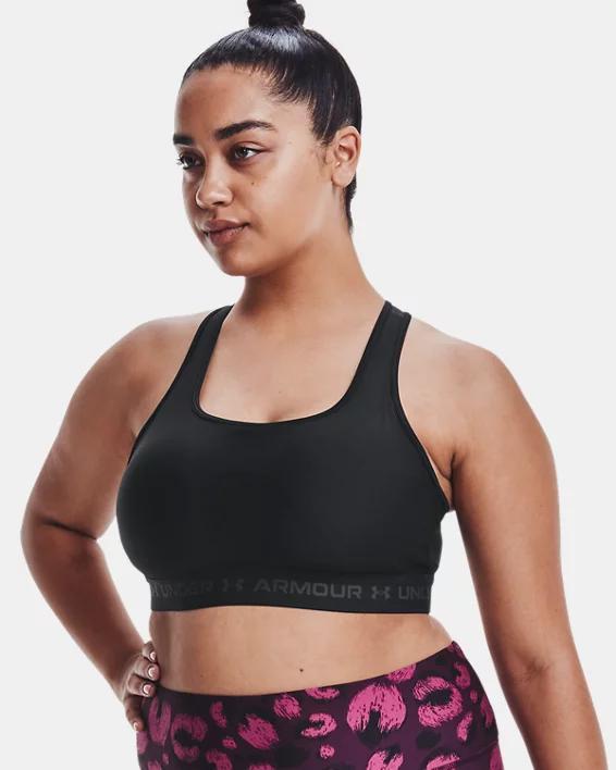 Armour Mid Crossback Womens Sports Bra Product Image