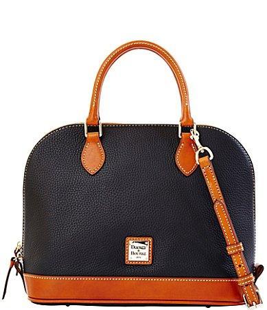 Dooney  Bourke Pebble Collection Zip Dome Satchel Bag Product Image