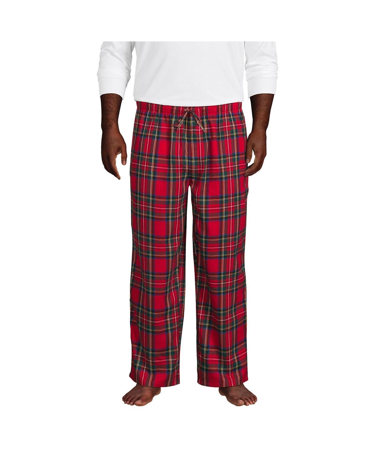 Lands End Big & Tall Flannel Pajama Pants Product Image