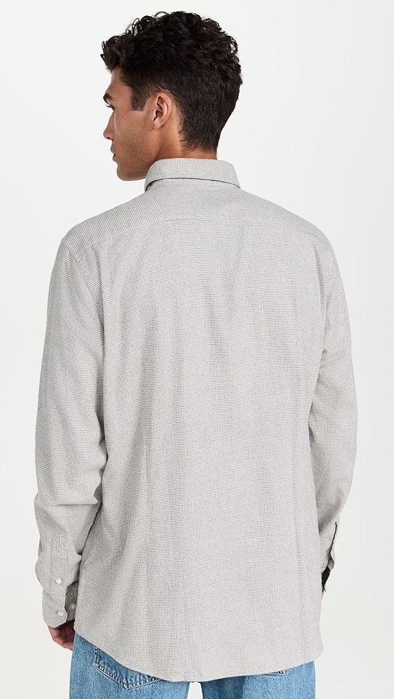 Barbour Barbour Turner Tailored Houndstooth Shirt | Shopbop Product Image