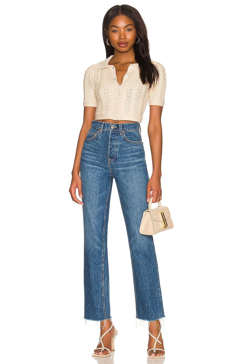 Cassidy Mid Rise Straight GRLFRND Product Image