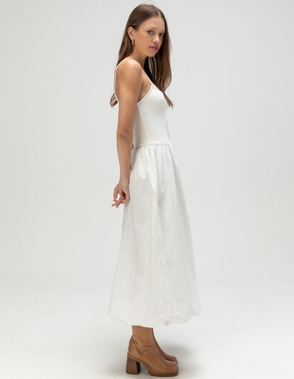BDG Urban Outfitters Eden Womens Midi Dress - WHITE Product Image