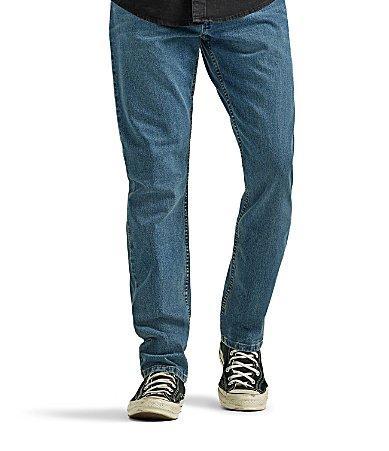 Men's Wrangler Relaxed-Fit Bootcut Jeans, Size: 36X34, Mid Blue Product Image