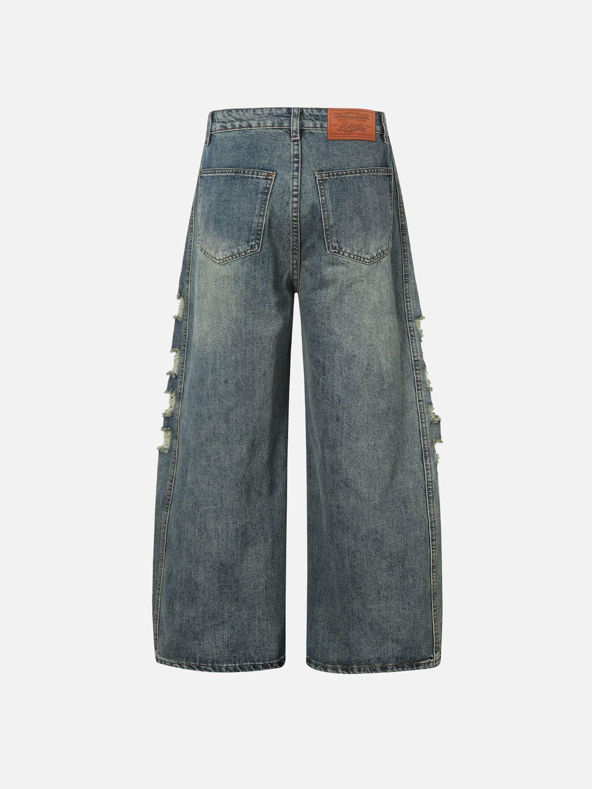 Aelfric Eden Distressed Super Baggy Jeans Product Image