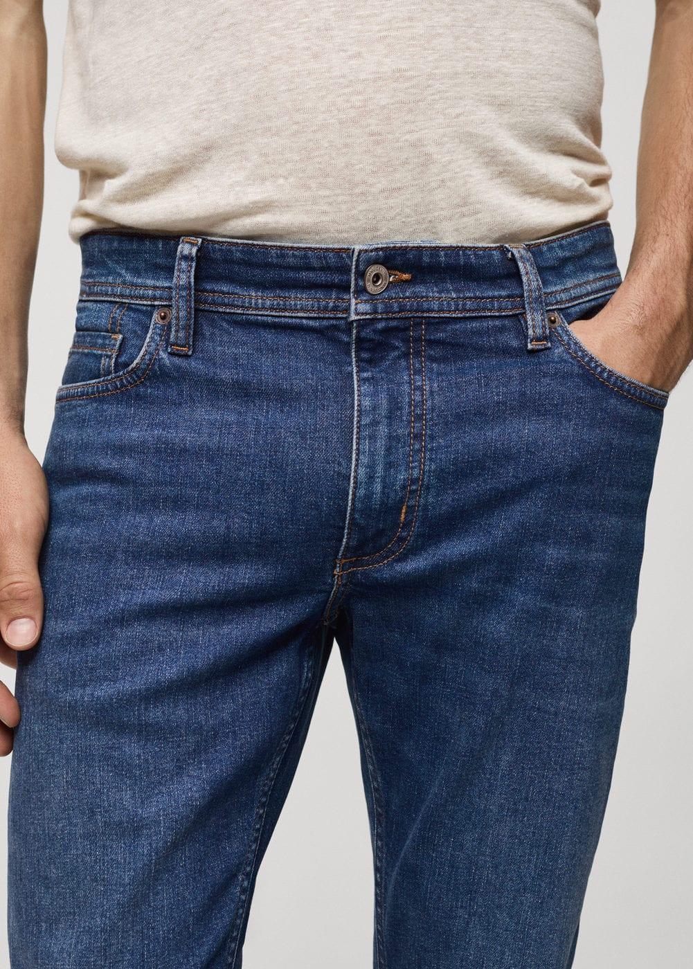 Jan slim-fit jeans - Men | MANGO USA Product Image
