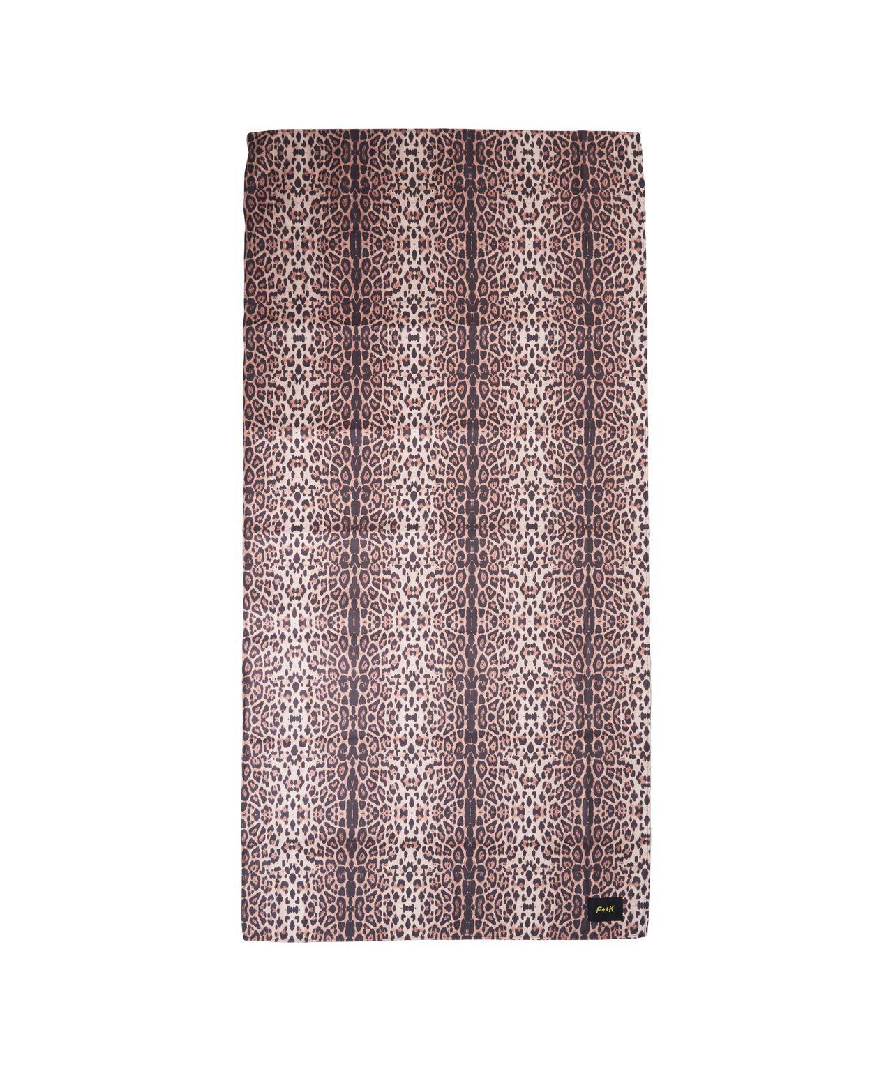 Beach towel with animal print Product Image